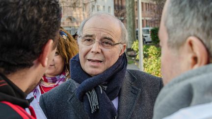 Le maire d'Aubervilliers, Jacques Salvator, le 6 mars 2014 &agrave; Aubervilliers (Seine-Saint-Denis). (THOMAS BAIETTO / FRANCETV INFO)