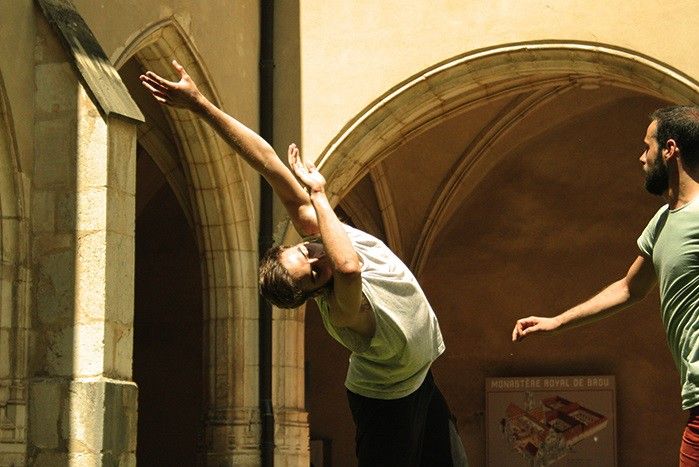 "Hydre" de Yuval Pick au monastère de Brou
 (Mélanie Scherer)