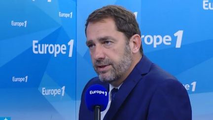 Le porte-parole du gouvernement, Christophe Castaner, sur Europe 1, le 24 mai 2017. (Europe 1)