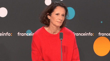 La réalisatrice Christine Tournadre, le 16 octobre 2023. (FRANCEINFO / RADIOFRANCE)