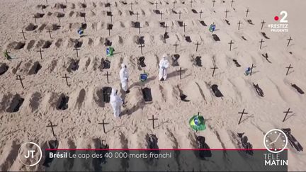 Brésil : le cap des 40 000 morts franchi