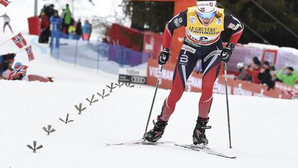 Heidi Weng sacrée à Falun (Suède) (ANDREAS SOLARO / AFP)