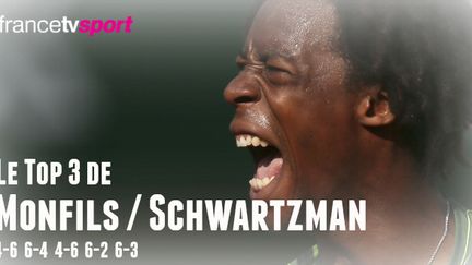 Gaël Monfils s'est qualifié pour le 3e tour de Roland-Garros.