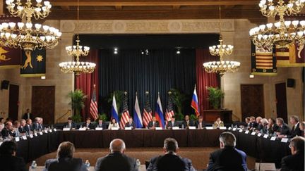 Sommet russo-américain à Washington, le 24 juin 2010 (AFP / Mandel Ngan)