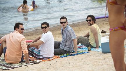 Jason Biggs, Alyson Hannigan, Chris Klein, Seann William Scott : &quot;American Pie 4&quot;
 (Universal Pictures International France)