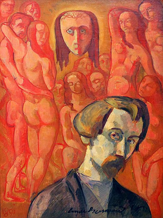 Emile Bernard : "Autoportrait"
 (DR)