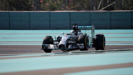 Hamilton et Rosberg ont encore été intouchables (MARWAN NAAMANI / AFP)