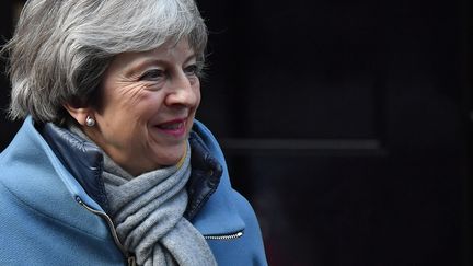 La Première ministre britannique Theresa May, à Londres (Royaume-Uni), le 14 mars 2019. (BEN STANSALL / AFP)