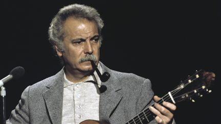 Georges Brassens en janvier 1974.
 (Roger Picard / INA / AFP)