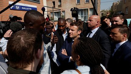 Emmanuel Macron à Cergy