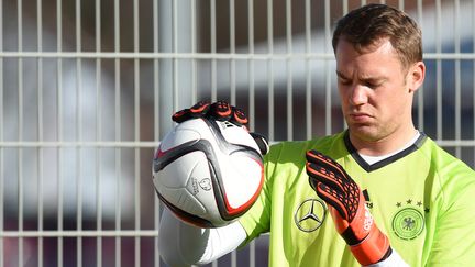 Manuel Neuer, le gardien de but de l'équipe d'Allemagne (CHRISTOF STACHE / AFP)