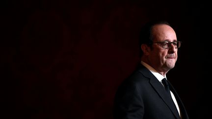 François Hollande se rend vendredi et samedi à Abou Dhabi, pour une réunion internationale sur la protection du patrimoine. Son programme est à huis clos ce vendredi. (POOL NEW / REUTERS / X80003)