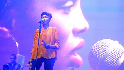 Depuis la sortie de son premier album il y a cinq ans, Imany a enchaîné des centaines de dates de concerts (RMD/HSS/WENN.COM/SIPA / SIPA USA)