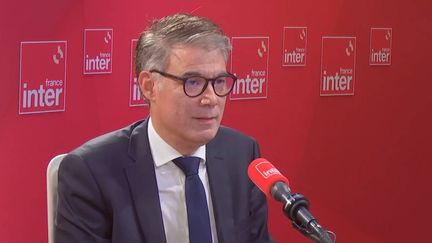 Le premier secrétaire du Parti socialiste, le 5 décembre 2024 sur France Inter. (FRANCE INTER / RADIO FRANCE)