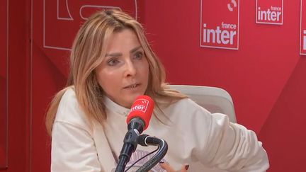 Sylvie Laurent, historienne, américaniste et enseignante à Sciences Po, le 9 novembre 2022 sur France Inter. (FRANCEINTER / RADIO FRANCE)