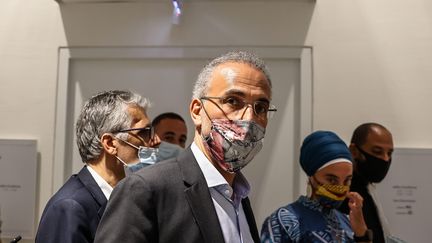 Tariq Ramadan au tribunal correctionnel de Paris, le 9 septembre 2020 (AURELIEN MORISSARD / MAXPPP)