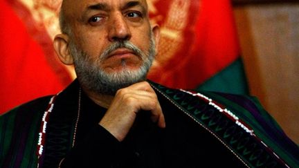 Le président afghan, Hamid Karzai, peine à constituer son gouvernement. (AFP/CHIP SOMODEVILLA)