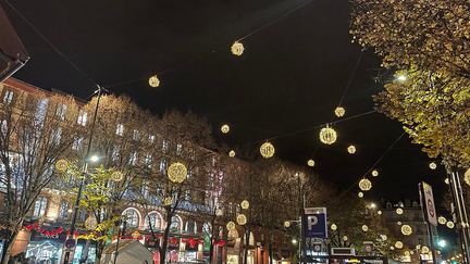 Les illuminations de Noël à Toulouse, en novembre 2021. (photo d'illustration). (CLÉMENCE GOURDON NEGRINI / RADIO FRANCE)