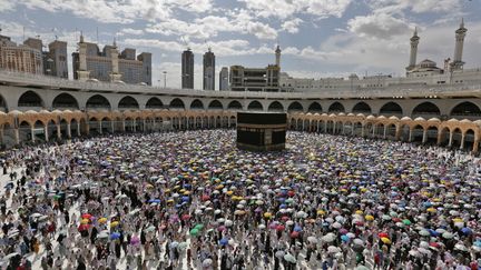 Le pèlerinage de La Mecque, en Arabie saoudite, le 13 août 2019. (STRINGER / EPA / MAXPPP)