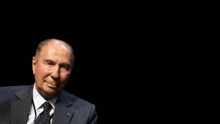 Serge Dassault à Draveil (Essonne), le 13 juin 2012. (KENZO TRIBOUILLARD / AFP)