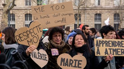 Le mouvement #MeToo a fait descendre dans la rue de nombreuses femmes, partout dans le monde. (BRUNO LEVESQUE / MAXPPP)