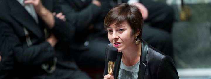 Carole Delga, le 4 novembre 2014 à l'Assemblée nationale. (CHAMUSSY / SIPA)