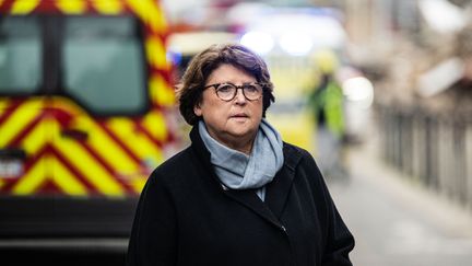 Martine Aubry, la maire de Lille, le 12 novembre 2022. (SAMEER AL-DOUMY / AFP)