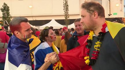 Jeudi 7 octobre, l'équipe de football de Belgique affronte la France à l'occasion de la demi-finale de la Ligue des nations. (CAPTURE D'ÉCRAN FRANCE 3)