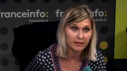 Virginie Duby-Muller, députée Les Républicains de Haute-Savoie et vice-présidente du groupe&nbsp;LR à l'Assemblée nationale, invitée de "L'Interview J-1" mardi 19 septembre 2017. (FRANCEINFO)