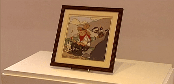 Tintin, une place privilégiée et souvent inaccessible chez les collectionneurs
 (France 2 )