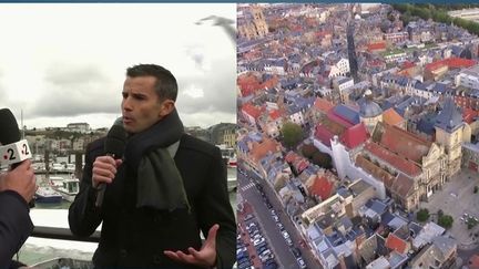 "Dans nos villes, il y a plein d’énergie et de projets", déclare Nicolas Langlois, maire de Dieppe, au micro du 13 Heures (FRANCE 2)