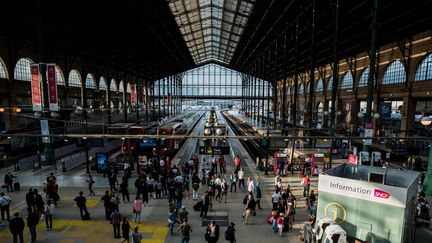 La gare du Nord le 9 mai 2018. (ALEXIS SCIARD  / MAXPPP)