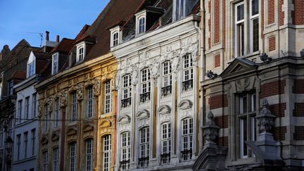 Immeubles de la rue Saint-Jacques à Lille. L'encadrement des loyers y est instauré depuis le dimanche 1er mars 2020.&nbsp; (DE AGOSTINI VIA GETTY IMAGES)