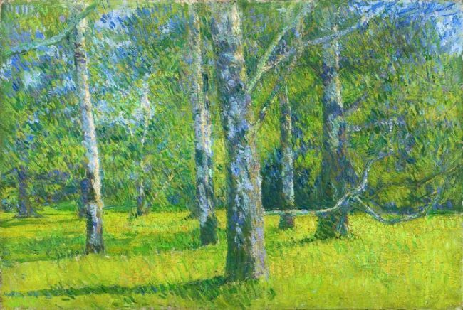 Arbres à Laxenburg - Matija Jama (1872-1947)
 (Galerie natiobale, Ljubljiana)