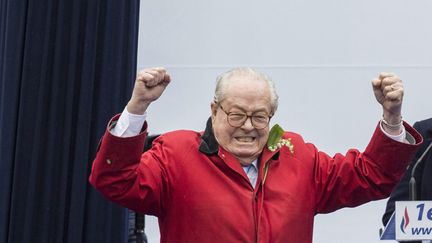 &nbsp; (La justice annule la suspension de Jean-Marie Le Pen du Front national © MaxPPP)