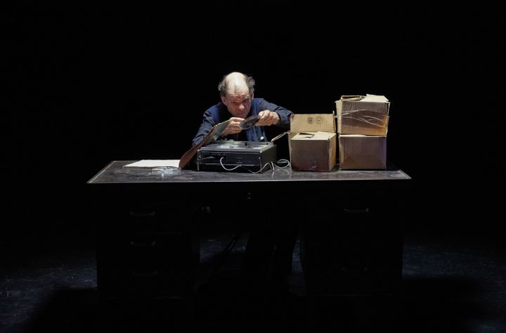 Denis Lavant dans "La Dernière bande" de Samuel Becket (PIERRE GROSBOIS  / PIERRE GROSBOIS)