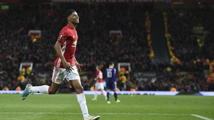 Marcus Rashford, sauveur des Red Devils (OLI SCARFF / AFP)