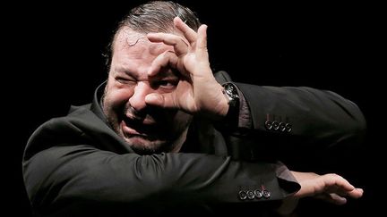 David Ayala dans "Macbeth (The notes)" au théâtre du Lucernaire (Patrick Berger)