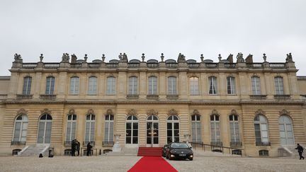 L’Hôtel de Lassay où réside le président de l'Assemblée nationale,&nbsp;Richard Ferrand. (LUDOVIC MARIN / AFP)