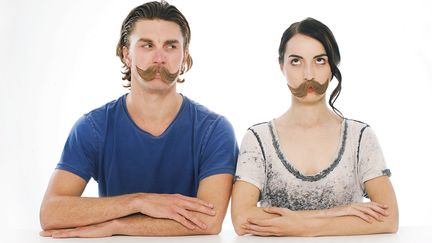 L'entretien d'une moustache vaut bien une d&eacute;duction fiscale, estime l'Institut am&eacute;ricain de la moustache. (MIMI HADDON / DIGITAL VISION / GETTY IMAGES)