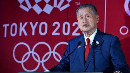 Yoshiro Mori le 24 juin 2019. (TOSHIFUMI KITAMURA / AFP)