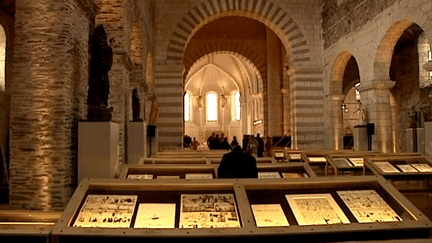 La plus vieille église d'Angers abrite 100 ans de BD européenne 
 (France 3 Culturebox)