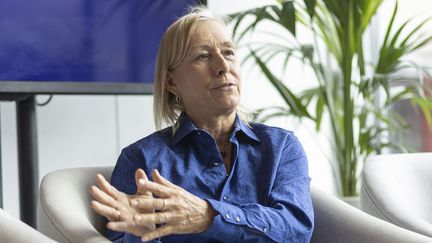 Martina Navratilova à Madrid, le 4 mai 2022. (MAXPPP)