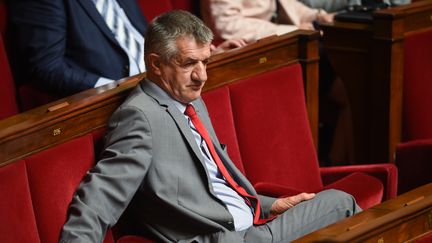 Jean Lassalle, député, à l'Assemblée nationale, le 4 juin 2019. (LUCAS BARIOULET / AFP)