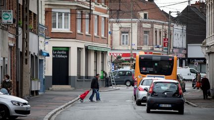 La ville d'Hénin-Beaumont (Hauts-de-France) le 24 avril 2017.&nbsp; (KAY NIETFELD / DPA)