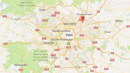 Un homme est mort après une chute à scooter, vendredi 14 juillet &nbsp;2017, à Aulnay-sous-Bois (Seine-Saint-Denis). (GOOGLE MAPS)