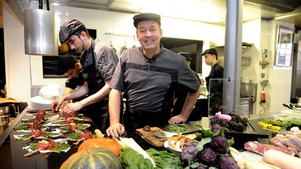 Thierry Merville, chef cuisinier de "La Table des Merville" a accroché une étoile au Michelin en février 2016 (MAXPPP)