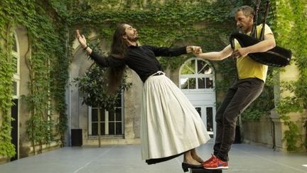 Mickaël Phelippeau et Erwan Keravec dans "Membre fantôme"
 (Christophe Raynaud de Lage)