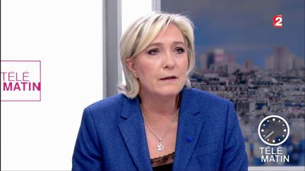 Frappe américaine en Syrie : Marine Le Pen se dit "un peu étonnée"