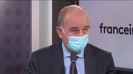 Alain Roumilhac, président de Manpower France, le 7 Jancier 2021. (FRANCE INFO / RADIO FRANCE)